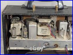 Vintage 1950s Zenith G503-Y Flip Front Tube Radio