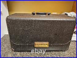 Vintage 1951 1952 1953 zenith h500 5h40 trans-oceanic portable tube radio Vintage 1951 1952 1953 zenith h500 5h40 trans-oceanic portable tube radio