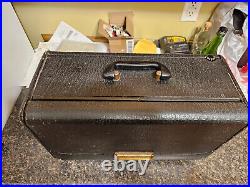 Vintage 1951 1952 1953 zenith h500 5h40 trans-oceanic portable tube radio Vintage 1951 1952 1953 zenith h500 5h40 trans-oceanic portable tube radio