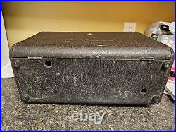 Vintage 1951 1952 1953 zenith h500 5h40 trans-oceanic portable tube radio Vintage 1951 1952 1953 zenith h500 5h40 trans-oceanic portable tube radio