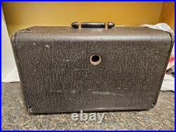 Vintage 1951 1952 1953 zenith h500 5h40 trans-oceanic portable tube radio Vintage 1951 1952 1953 zenith h500 5h40 trans-oceanic portable tube radio