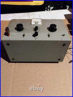 Vintage 1951 Heathkit Model AT-1 HAM Amateur Tube Radio Transmitter working