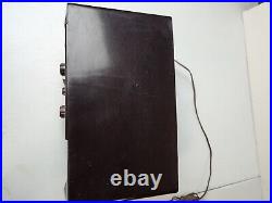 Vintage 1951 Zenith AM/FM Radio Tube Radio Model H72322 Bakelite Case