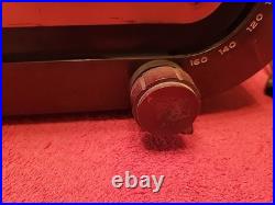 Vintage 1951 Zenith H511 Racetrack Bakelite Tube Radio Powers On