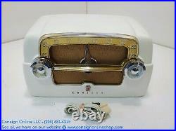 Vintage 1953 Model E-15WE Crosley Bakelite Tube Radio C701