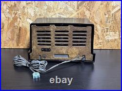 Vintage 1953 National PS-54 Vacuum Tube Radio Antique Working Tested Japan