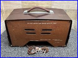 Vintage 1953 Zenith Bakelite Tube Radio Model K526 S-19493 Works! See Video