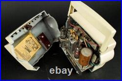 Vintage 1953 Zenith Owl Eyes Antique Bakelite Tube Radio Model K412-W Hums