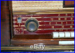 Vintage 1954 Norelco Holland Table Top Tube Radio Bx640a Philips