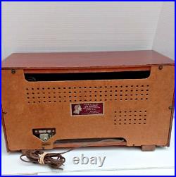Vintage 1954 Rca Victor Livingston Golden Throat Model 6-rf-9 Tube Radio