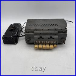 Vintage 1955-57 Ford AM Tube Radio with Power Supply Vibrator Box Untested FoMoCo