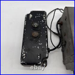 Vintage 1955-57 Ford AM Tube Radio with Power Supply Vibrator Box Untested FoMoCo