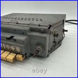 Vintage 1955-57 Ford AM Tube Radio with Power Supply Vibrator Box Untested FoMoCo