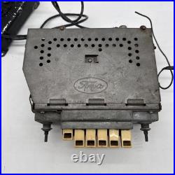 Vintage 1955-57 Ford AM Tube Radio with Power Supply Vibrator Box Untested FoMoCo