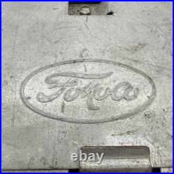 Vintage 1955-57 Ford AM Tube Radio with Power Supply Vibrator Box Untested FoMoCo