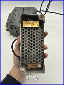 Vintage 1955-57 Ford AM Tube Radio with Power Supply Vibrator Box Untested FoMoCo