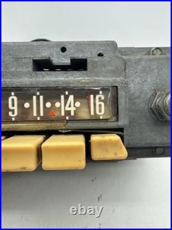 Vintage 1955-57 Ford AM Tube Radio with Power Supply Vibrator Box Untested FoMoCo