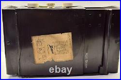 Vintage 1956 ZENITH Y724 AM/FM Bakelite Tube Radio Mid-Century MADE USA Tested