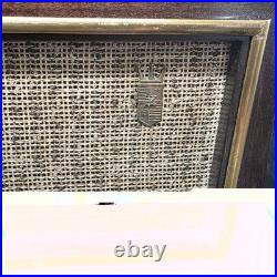 Vintage 1957 Zenith A730R AM/FM Tube Radio Wood Cabinet Tested Working USA