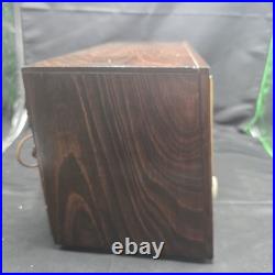 Vintage 1957 Zenith A730R AM/FM Tube Radio Wood Cabinet Tested Working USA