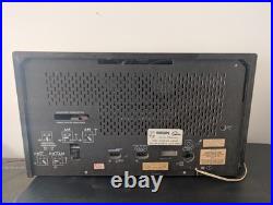 Vintage 1959 Philips B6X82A Bi-Ampli Tube Radio AM FM Hi-Fi
