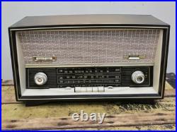 Vintage 1959 Schaub-Lorenz Goldy 250 Tube Radio Type 27015 Olympic MCM Tested