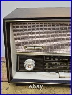 Vintage 1959 Schaub-Lorenz Goldy 250 Tube Radio Type 27015 Olympic MCM Tested