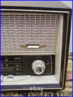 Vintage 1959 Schaub-Lorenz Goldy 250 Tube Radio Type 27015 Olympic MCM Tested