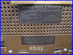 Vintage 1959 Schaub-Lorenz Goldy 250 Tube Radio Type 27015 Olympic MCM Tested