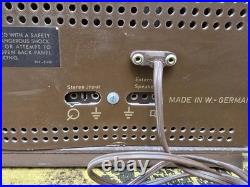 Vintage 1959 Schaub-Lorenz Goldy 250 Tube Radio Type 27015 Olympic MCM Tested