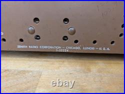 Vintage 1959 Zenith G730 AM/FM Tube Radio Works Well, Phono Input, Wood Cabinet Vintage 1959 Zenith G730 AM/FM Tube Radio Works Well, Phono Input, Wood Cabinet