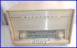 Vintage 1960/61 German Blaupunkt 20003 Tube Radio Cream Model 20003 VIDEO Works