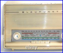 Vintage 1960/61 German Blaupunkt 20003 Tube Radio Cream Model 20003 VIDEO Works