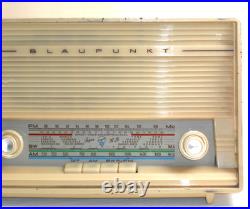 Vintage 1960/61 German Blaupunkt 20003 Tube Radio Cream Model 20003 VIDEO Works