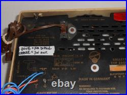 Vintage 1960/61 German Blaupunkt 20003 Tube Radio Cream Model 20003 VIDEO Works