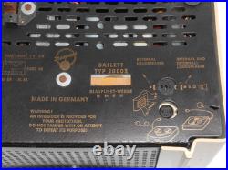 Vintage 1960/61 German Blaupunkt 20003 Tube Radio Cream Model 20003 VIDEO Works