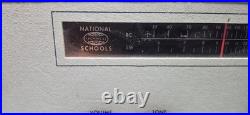 Vintage 1960 NTS NATIONAL TECHNICAL SCHOOLS TUBE RADIO KL9 MODEL AM Shortwave