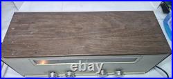 Vintage 1960 NTS NATIONAL TECHNICAL SCHOOLS TUBE RADIO KL9 MODEL AM Shortwave