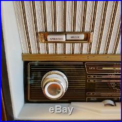 Vintage 1960 Schaub Lorenz Tube Radio FM AM SW LW Model Goldy 250 27013 German