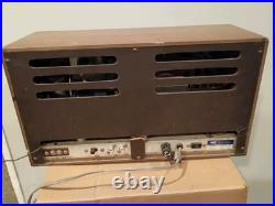 Vintage 1960s Heathkit GR-21 Muliplex FM Stereo Tube Radio System Turns On