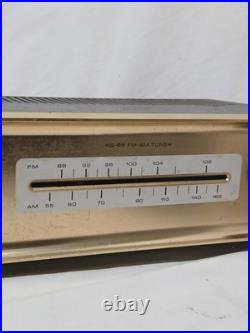 Vintage 1960s Knight KG-65 AM/FM Tuner Tube Radio USA Audio Equipment VERY RARE