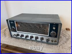 Vintage 1960s Lafayette Tube Ham Radio Communications Receiver HA-225 WORKS