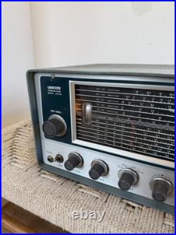 Vintage 1960s Lafayette Tube Ham Radio Communications Receiver HA-225 WORKS
