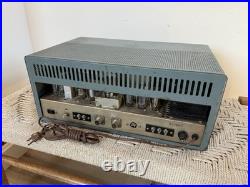 Vintage 1960s Lafayette Tube Ham Radio Communications Receiver HA-225 WORKS