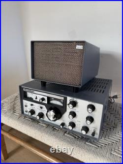 Vintage 1960s Tempo One Tube SSB Transceiver Ham Radio & Power Supply WORKS
