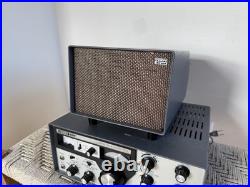 Vintage 1960s Tempo One Tube SSB Transceiver Ham Radio & Power Supply WORKS