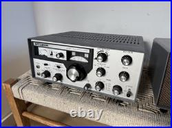 Vintage 1960s Tempo One Tube SSB Transceiver Ham Radio & Power Supply WORKS