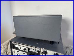 Vintage 1960s Tempo One Tube SSB Transceiver Ham Radio & Power Supply WORKS