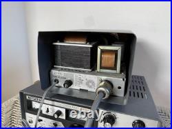 Vintage 1960s Tempo One Tube SSB Transceiver Ham Radio & Power Supply WORKS