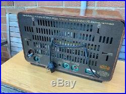 Vintage 1961 Hacker Mayflower 1 Rv14valve Radio Restored Plus Extra Tubes